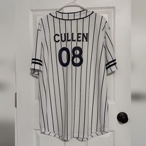 The Twilight Saga Cullen Baseball Woven Button-Up